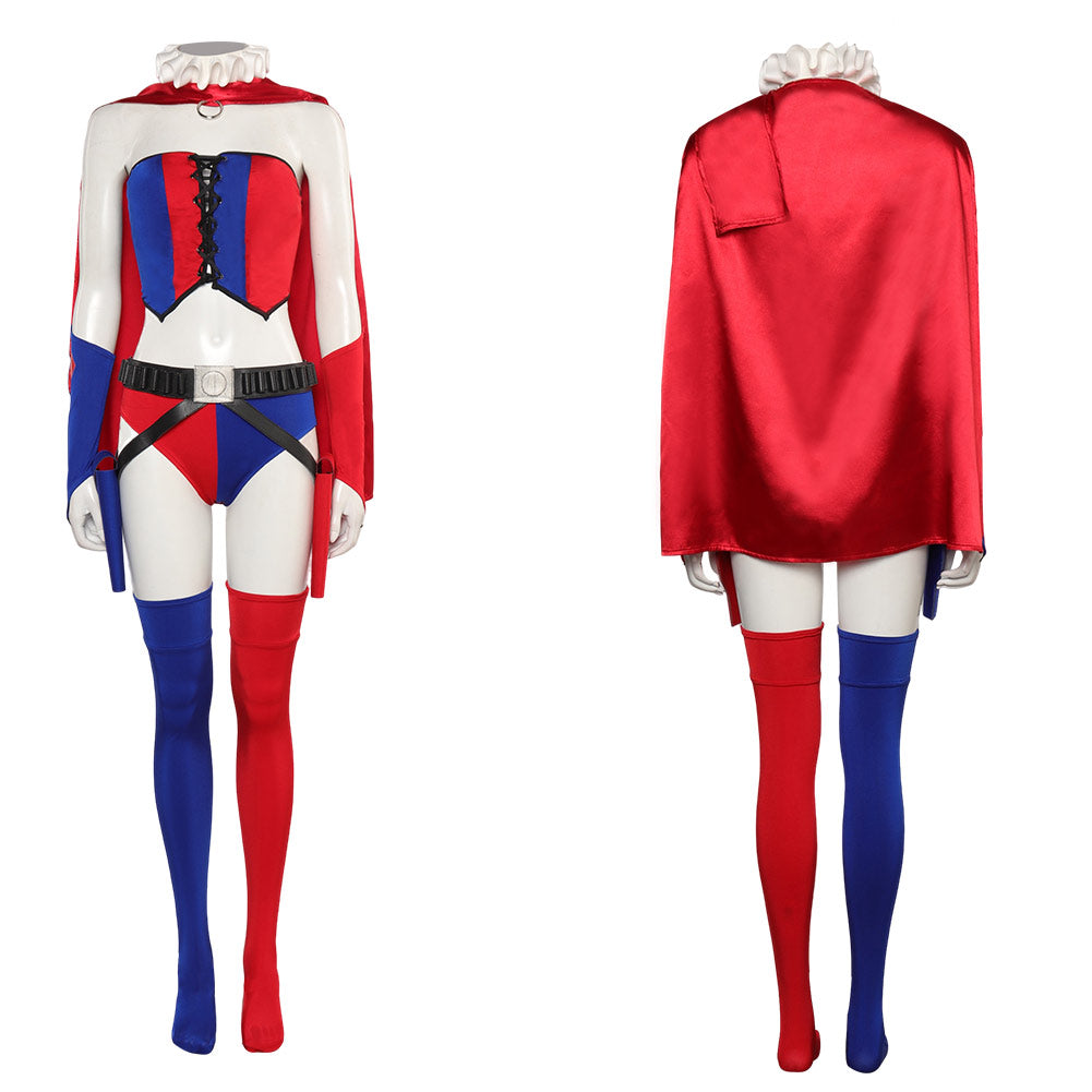 Harley Quinn Women Sexy Suit Party Carnival Halloween Cosplay Costume