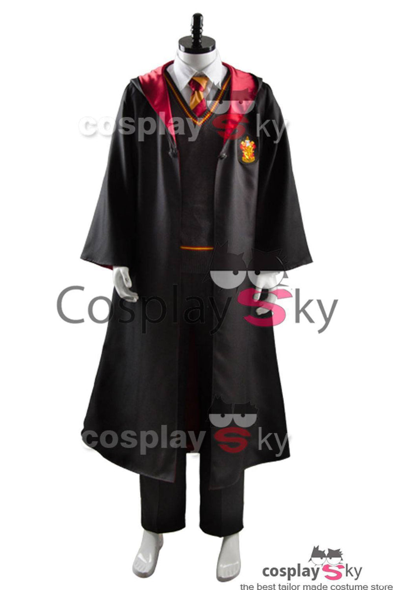 Harry Potter Gryffindor Robe Uniform Cosplay Costume Adults Version