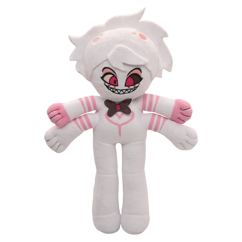 Hazbin Hotel 2024 TV Angel Dust Orignal Design Cosplay Plush Toys Cartoon Soft Stuffed Dolls Mascot Birthday Xmas Gift