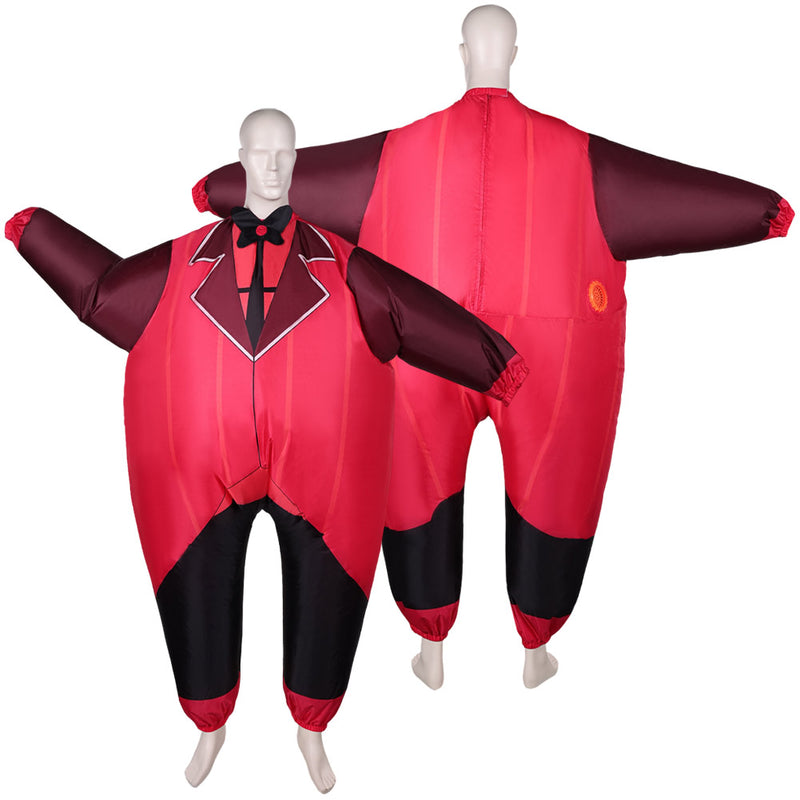 Hazbin Hotel TV Alastor Red Inflatable Full Body Suit Party Carnival Halloween Cosplay Costume