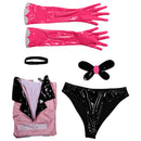 Hazbin Hotel TV Angel Dust Lingerie for Women Party Carnival Halloween Cosplay Costume