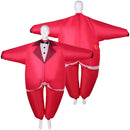 Hazbin Hotel TV Charlie Morningstar Red Inflatable Full Body Suit Party Carnival Halloween Cosplay Costume