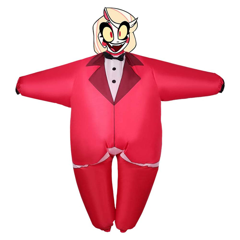 Hazbin Hotel TV Charlie Morningstar Red Inflatable Full Body Suit Party Carnival Halloween Cosplay Costume