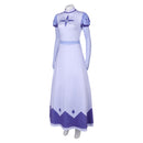 Hazbin Hotel TV Emily Women Purple Dress Party Carnival Halloween Cosplay Costume