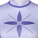 Hazbin Hotel TV Emily Women Purple Dress Party Carnival Halloween Cosplay Costume