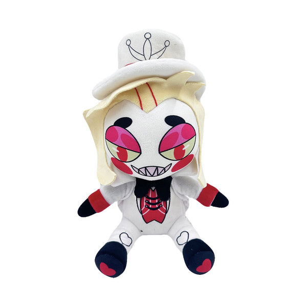 Hazbin Hotel TV Lucifer Morningstar KeeKee Cosplay Plush Toys Cartoon Soft Stuffed Dolls Mascot Birthday Xmas Gift