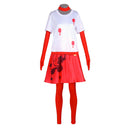 Hazbin Hotel TV Niffty Women Red Dress Set Party Carnival Halloween Cosplay Costume