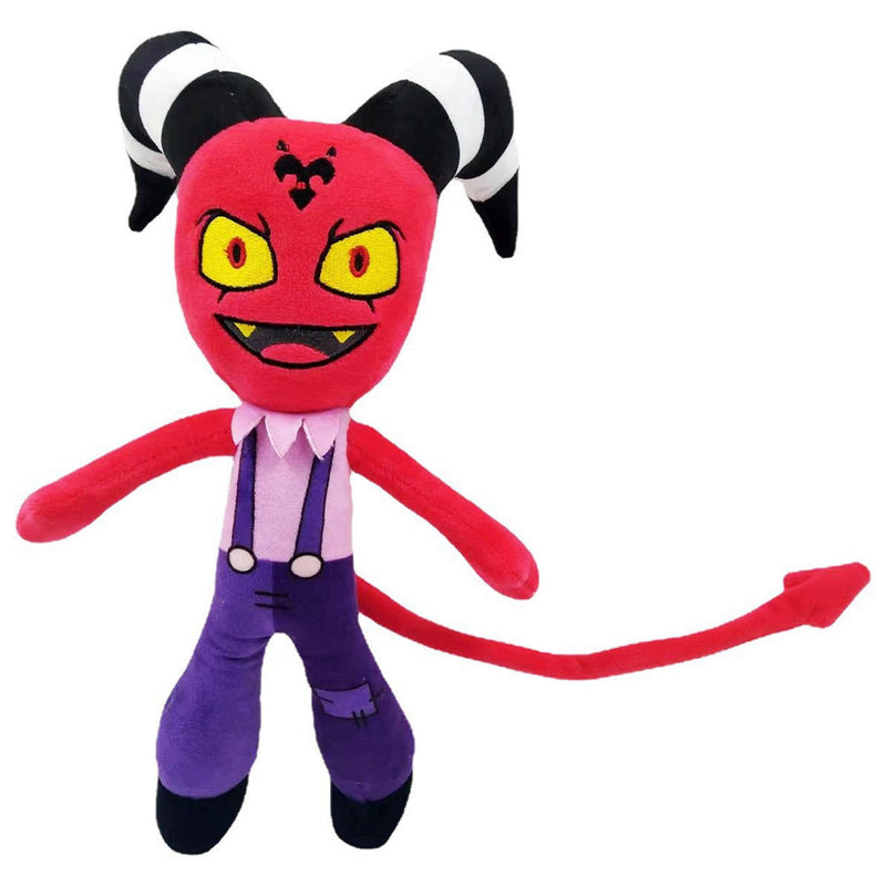 Hazbin Hotel TV Alastor Cosplay Plush Toys Cartoon Soft Stuffed Dolls