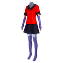Hazbin Hotel TV Vaggie Women Red Dress Party Carnival Halloween Cosplay Costume