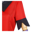 Hazbin Hotel TV Vaggie Women Red Dress Party Carnival Halloween Cosplay Costume
