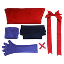 Hazbin Hotel TV Vaggie Women Red Dress Party Carnival Halloween Cosplay Costume