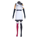 Hazbin Hotel TV Vaggie Women White Dress Party Carnival Halloween Cosplay Costume