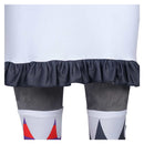 Hazbin Hotel TV Vaggie Women White Dress Party Carnival Halloween Cosplay Costume