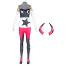 Hazbin Hotel TV Verosika Mayday Women Pink Outfit Party Carnival Halloween Cosplay Costume
