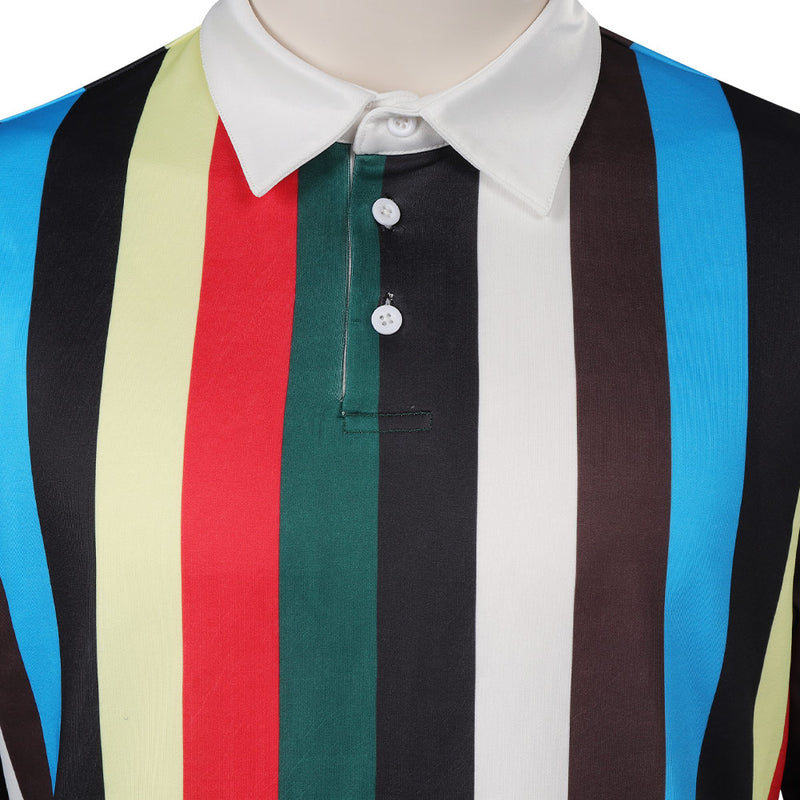 Heartstopper Season 2 Charlie Spring Color stripes Jacket Party Carnival Halloween Cosplay Costume