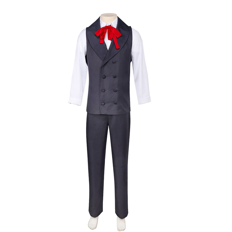 Hellsing Anime Alucard Red Suit Party Carnival Halloween Cosplay Costume
