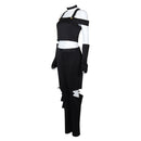 Helluva Boss Hazbin Hotel TV Millie Women Black Outfit With Tail Party Carnival Halloween Cosplay Costume