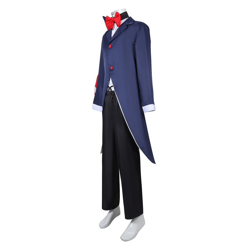 Helluva Boss Hazbin Hotel TV Moxxie Blue Outfit Party Carnival Halloween Cosplay Costume