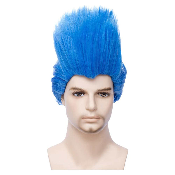 Hercules Movie Hades Cosplay Wig Heat Resistant Synthetic Hair Carnival Halloween Party Props