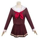 Hibike! Euphonium Anime Kumiko Oumae Women Brown Dress Party Carnival Halloween Cosplay Costume