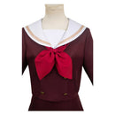 Hibike! Euphonium Anime Kumiko Oumae Women Brown Dress Party Carnival Halloween Cosplay Costume