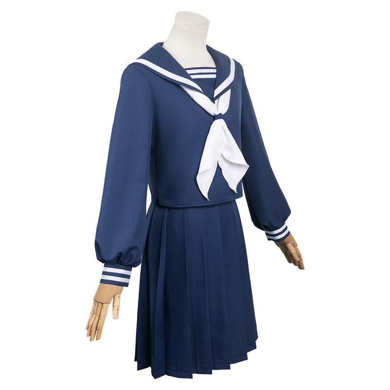 Hibike! Euphonium Anime Mayu Kuroe Women Blue Dress Party Carnival Halloween Cosplay Costume
