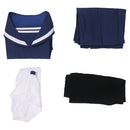 Hibike! Euphonium Anime Mayu Kuroe Women Blue Dress Party Carnival Halloween Cosplay Costume