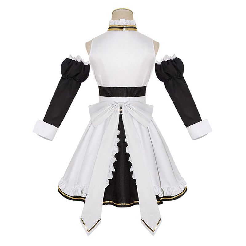 Hikikomari Kyuuketsuki No Monmon Anime Villhaze Maid Dress Halloween Party Carnival Cosplay Costume