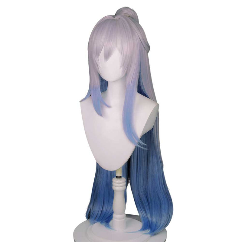 Honkai Star Rail Game Jingliu Cosplay Wig Heat Resistant Synthetic Hair Party Carnival Halloween Props