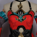Honkai: Star Rail Game Guinaifen Women Red Dress Party Carnival Halloween Cosplay Costume