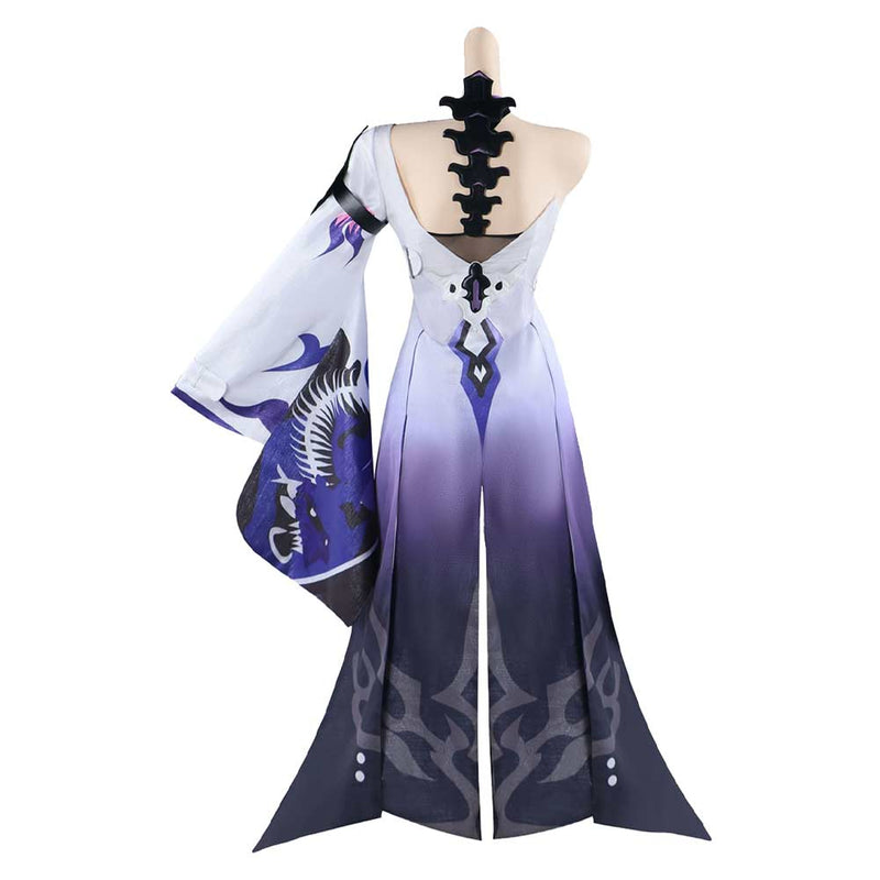 Honkai: Star Rail Game Huangquan Women Outfit Halloween Party Carnival Cosplay Costume