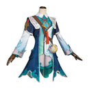 Honkai: Star Rail Game HuoHuo Women Green Suit Party Carnival Halloween Cosplay Costume