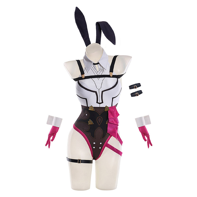 Honkai: Star Rail Game Kafka Bunny Girl Halloween Party Carnival Cosplay Costume