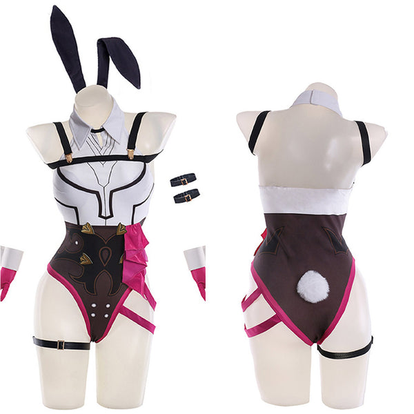 Honkai: Star Rail Game Kafka Bunny Girl Halloween Party Carnival Cosplay Costume