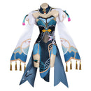 Honkai: Star Rail Game Ruan Mei Women Blue Dress Outfit Party Carnival Halloween Cosplay Costume