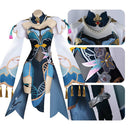 Honkai: Star Rail Game Ruan Mei Women Blue Dress Outfit Party Carnival Halloween Cosplay Costume