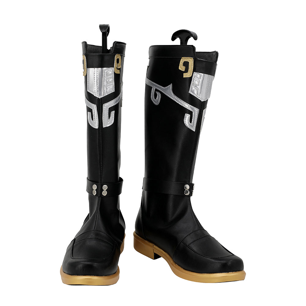 Honkai:Star Rail Kafka Boots Halloween Costumes Accessory Custom Made Cosplay Shoes