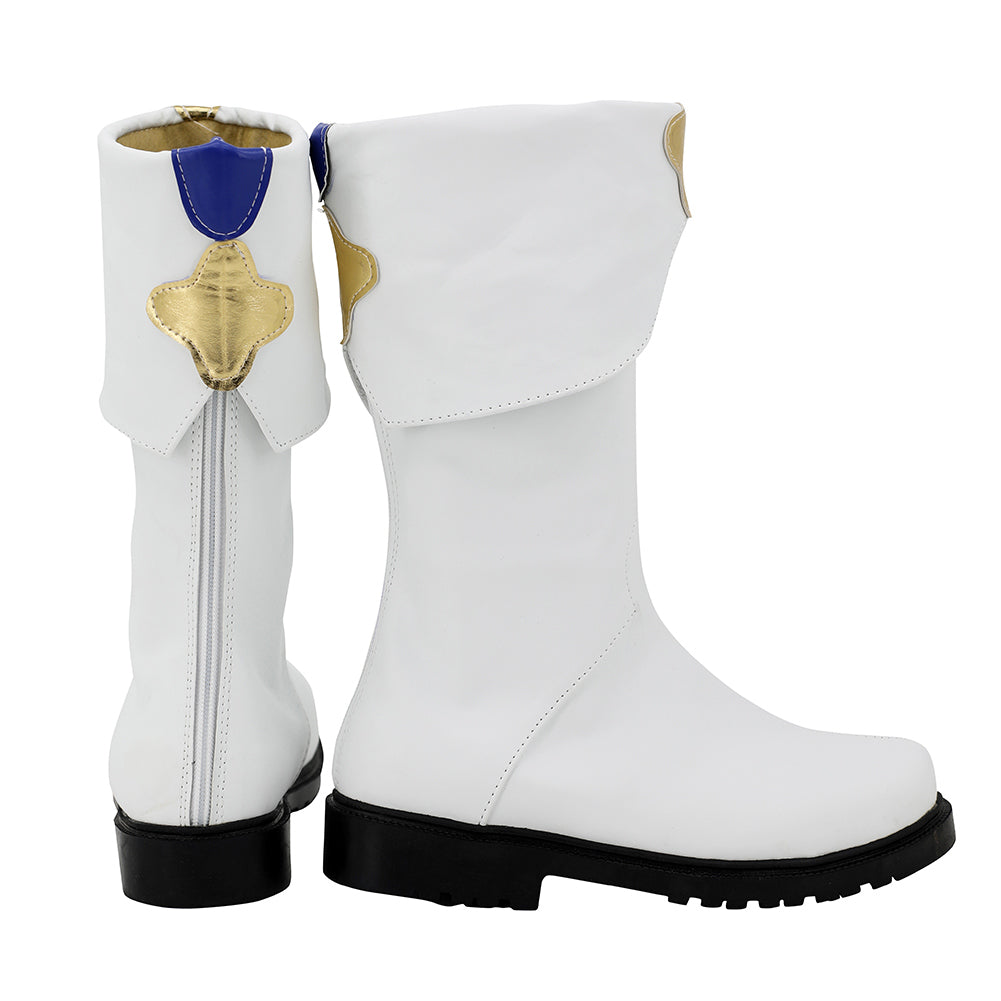 Honkai: Star Rail Bailu Boots Halloween Costumes Accessory Custom Made Cosplay Shoes