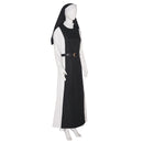 Immaculate 2024 Movie Cecilia Women Black Dress Party Carnival Halloween Cosplay Costume