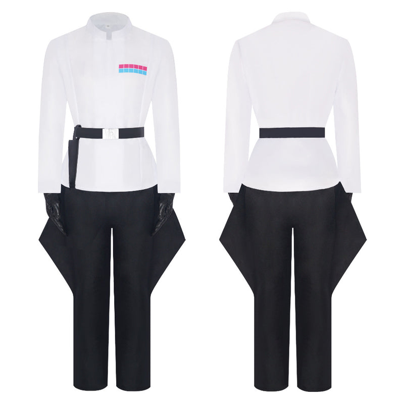 Imperial Officer White Uniform Party Carnival Halloween Cosplay Costume