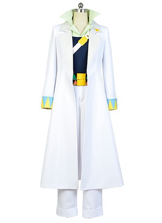 Anime White Outfit Halloween Carnival Suit Cosplay Costume