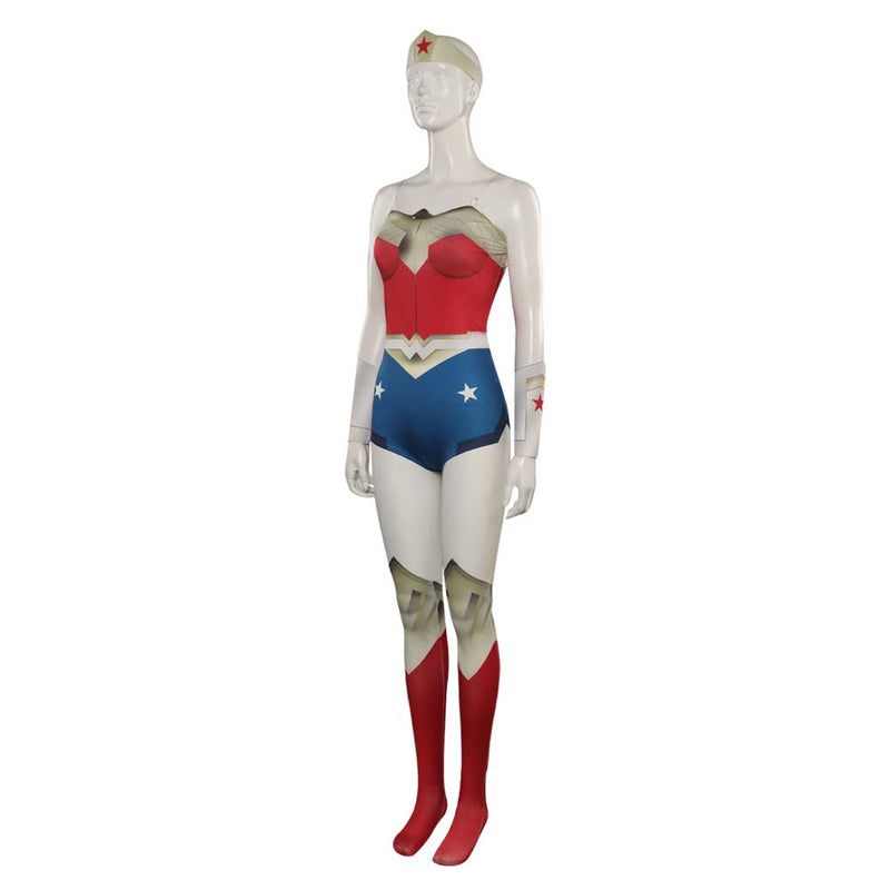 Justice League: Warworld Diana Prince Women Adult Roleplay Party Carnival Halloween Cosplay Costume
