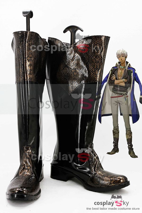 Kamigami no Asobi: Ludere deorum Thoth Caduceus Boots Cosplay Shoes