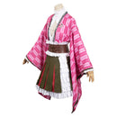 Kanroji Mitsuri Women Kimono Outfit Party Carnival Halloween Cosplay Costume