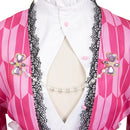 Kanroji Mitsuri Women Kimono Outfit Party Carnival Halloween Cosplay Costume