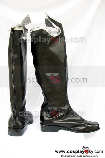 Kingdom Hearts II Xigbar Cosplay Boots Black