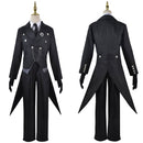 Kuroshitsuji Anime Sebastian Michaelis Black Outfit Party Carnival Halloween Cosplay Costume