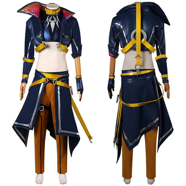 League of Legends Game Kayn Blue Outfit Party Carnival Halloween Cosplay Costume