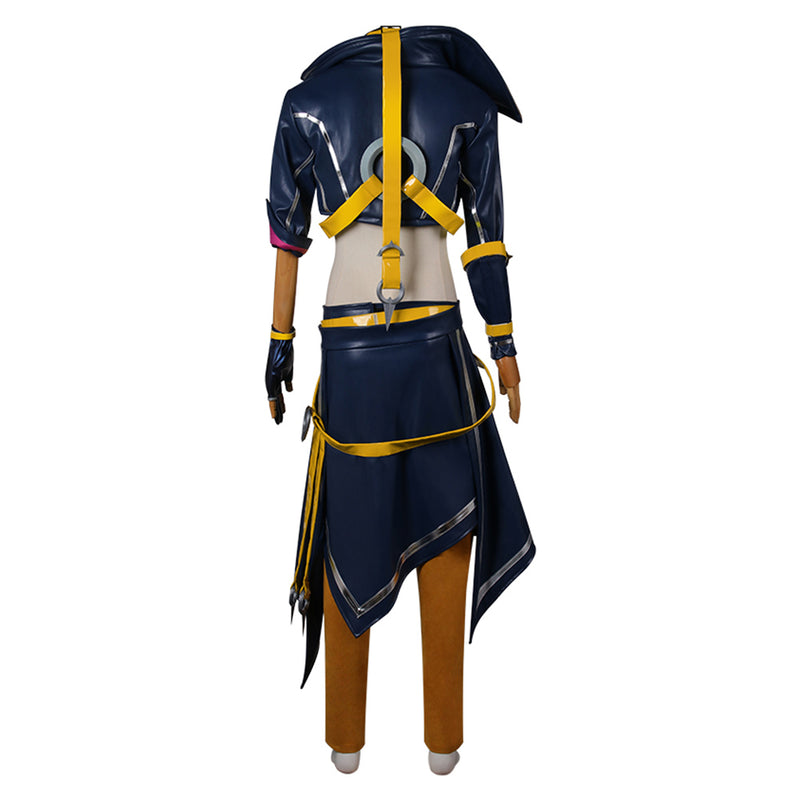League of Legends Game Kayn Blue Outfit Party Carnival Halloween Cosplay Costume