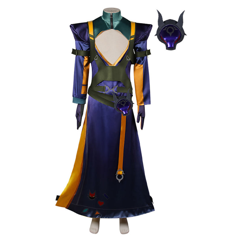 League of Legends Game The Unforgotten Yone Champion Spotlight Halloween Party Carnival Cosplay Costume